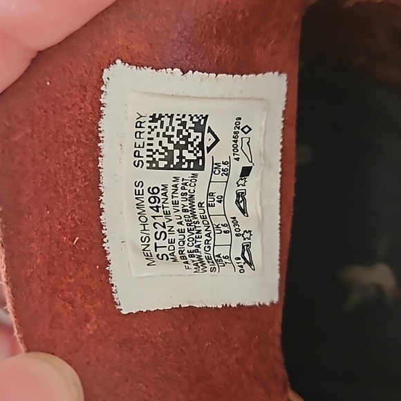 Sperry, mens size 7.5, brown - Picture 5 of 6